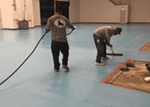 commercial concrete floor polishing