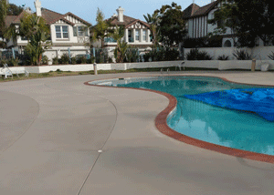 Pool Deck Installation, Encinitas - California Clean and Seal