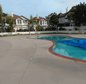 Pool Deck Installation, Encinitas - California Clean and Seal