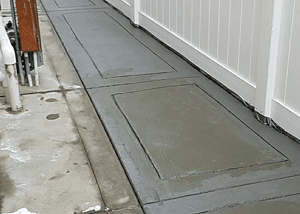 Concrete Sidewalk Installation, Oceanside - California