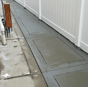 Concrete Sidewalk Installation, Oceanside - California