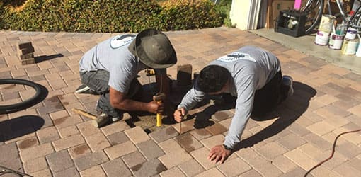 pavers concrete repair san diego