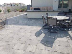 Backyard Pavers installation project installed by California clean and seal expert team 