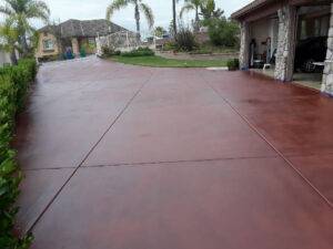 alt='poway driveway concrete installation'.